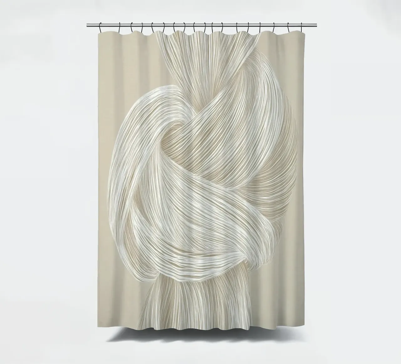 Node bundle shower curtain by Carinaprint
