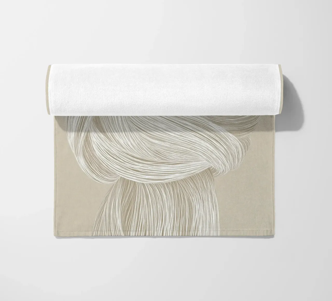 Node bundle beach towel by Carinaprint