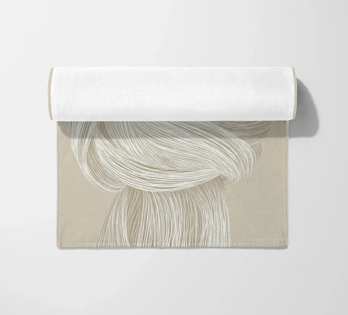 Node bundle beach towel by Carinaprint