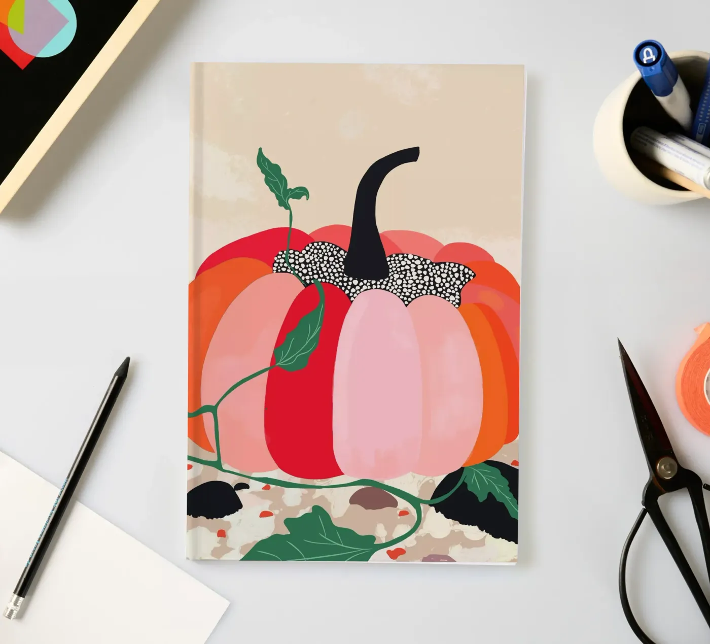 Pumpkin notebook by ArtsySesta