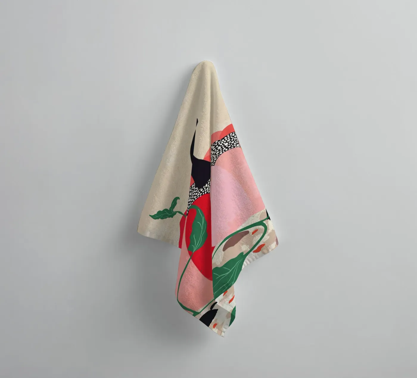 Pumpkin towel by ArtsySesta