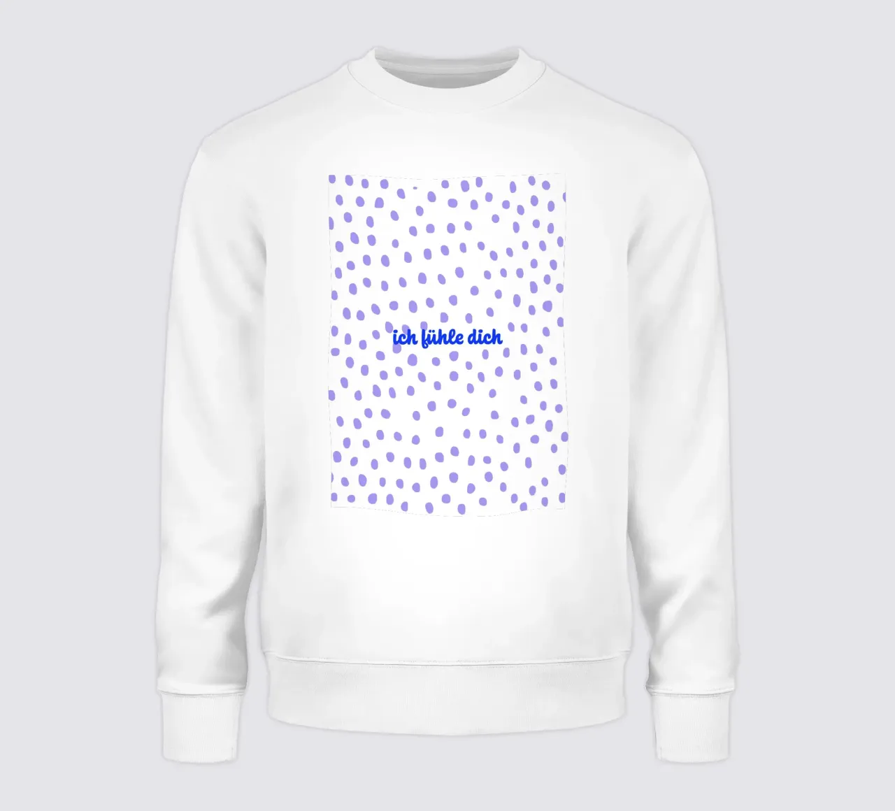 Ich fühle dich. felpa da FRICKE DESIGN