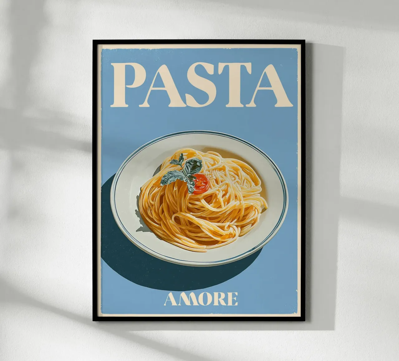 Creative Pasta Liebe poster da Carinaprint