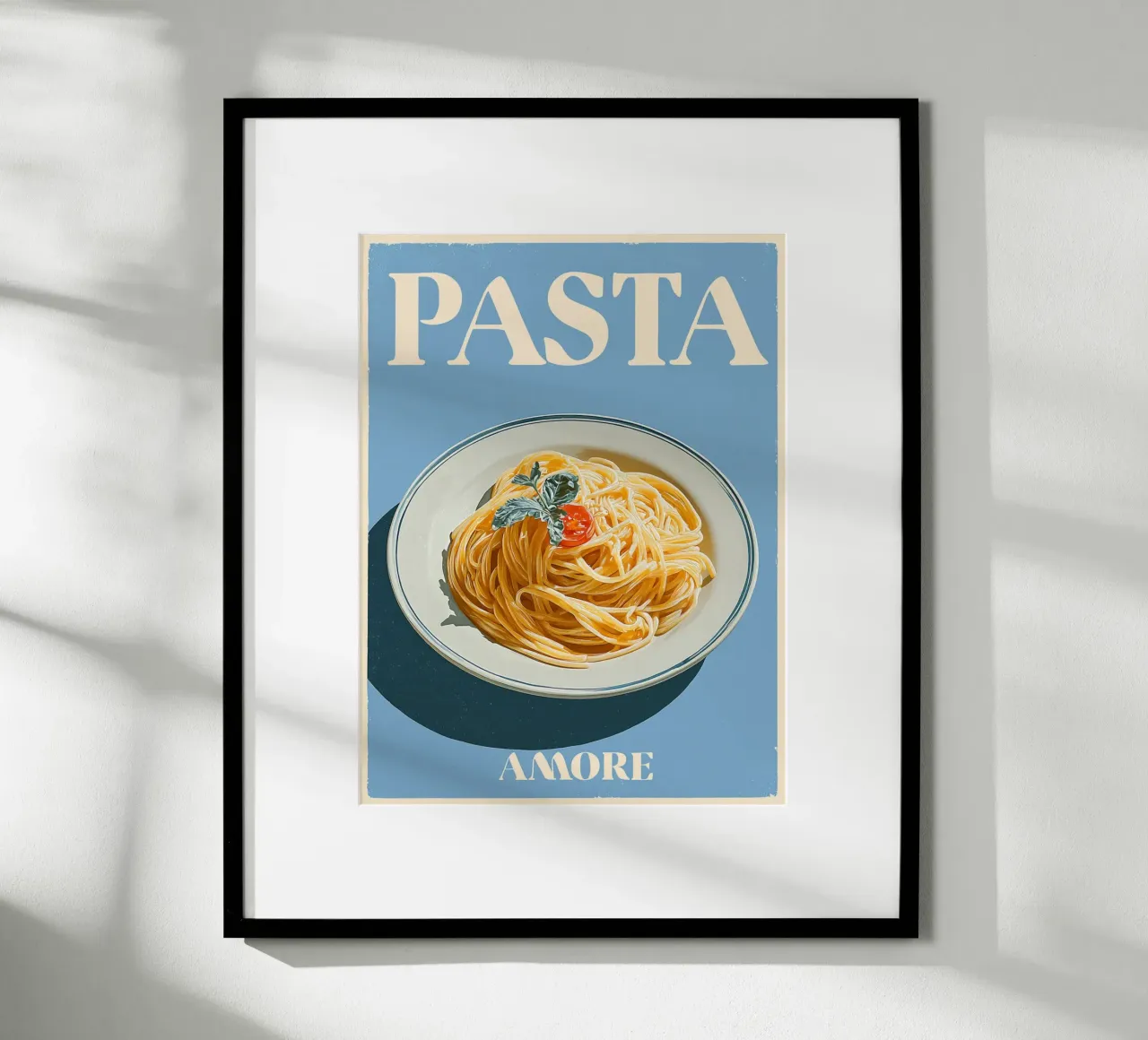 Creative Pasta Liebe poster da Carinaprint