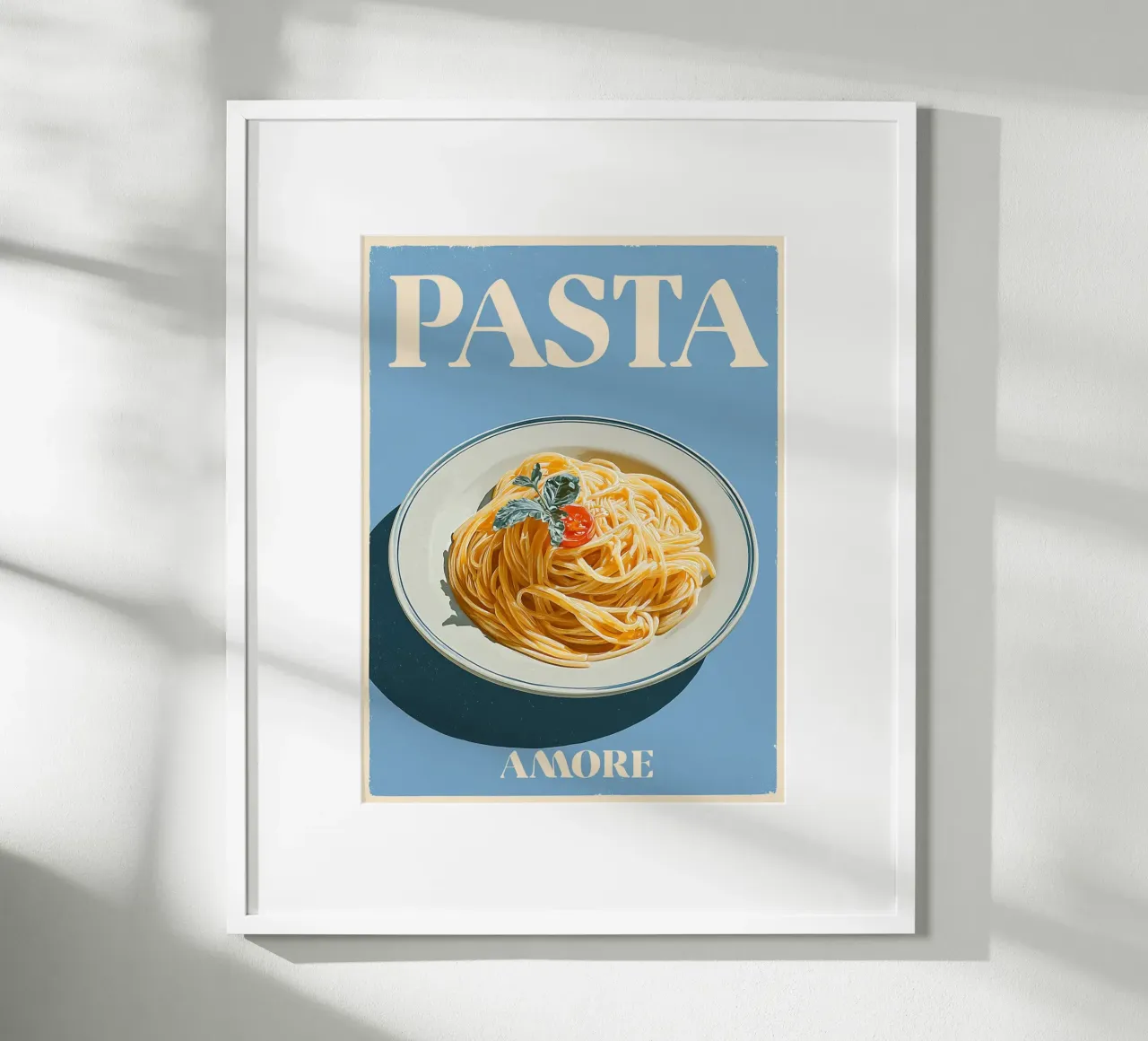 Creative Pasta Liebe poster da Carinaprint