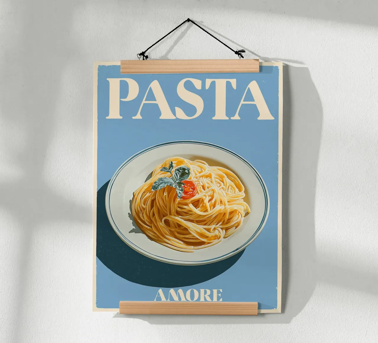 Creative Pasta Liebe poster da Carinaprint