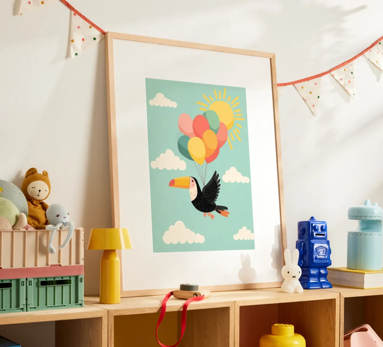 Balloon Bird Adventure poster da Kiara