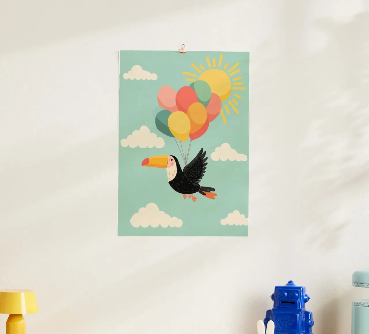 Balloon Bird Adventure poster da Kiara