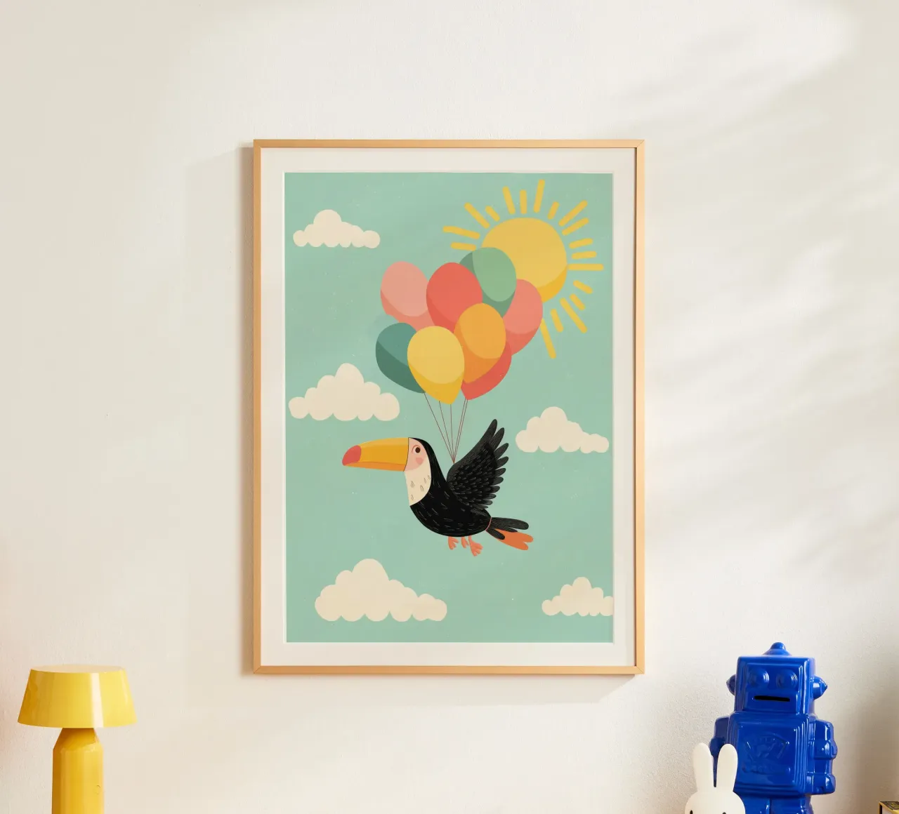 Balloon Bird Adventure poster da Kiara