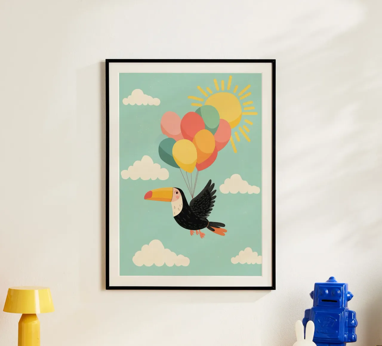 Balloon Bird Adventure poster da Kiara