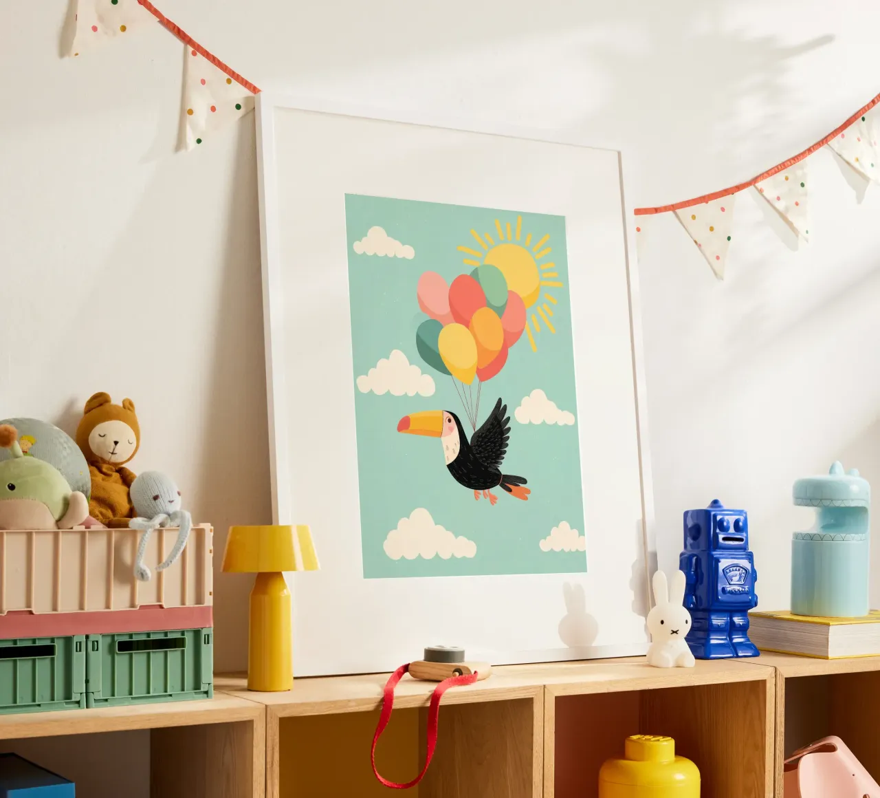 Balloon Bird Adventure poster da Kiara