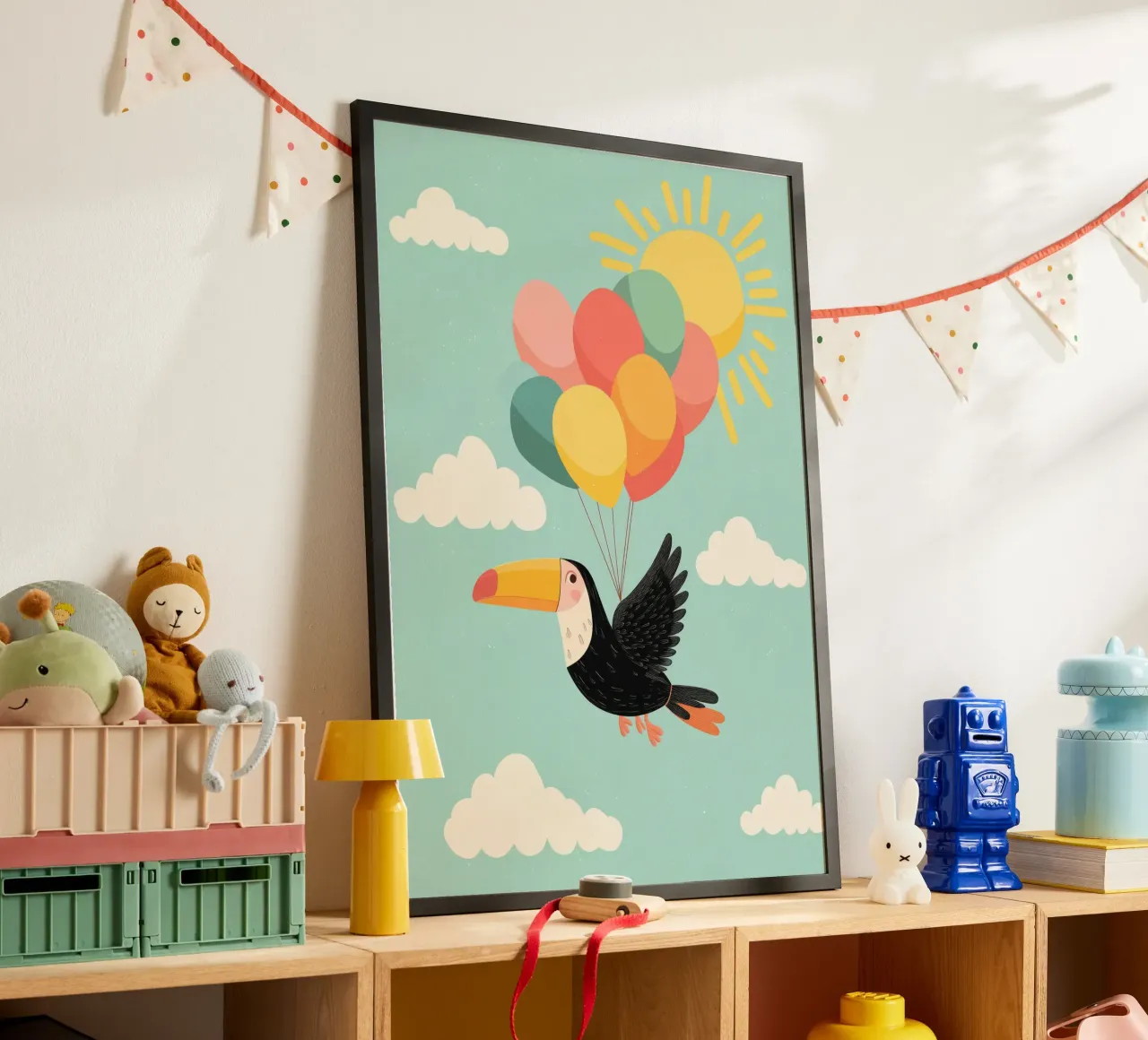 Balloon Bird Adventure poster da Kiara