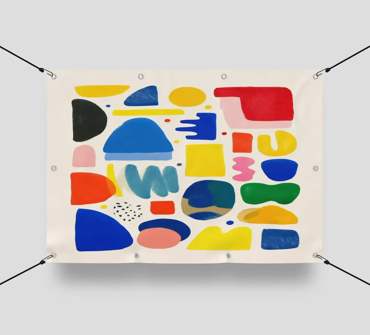 Color Blocks Fun telo in pvc da Kiara