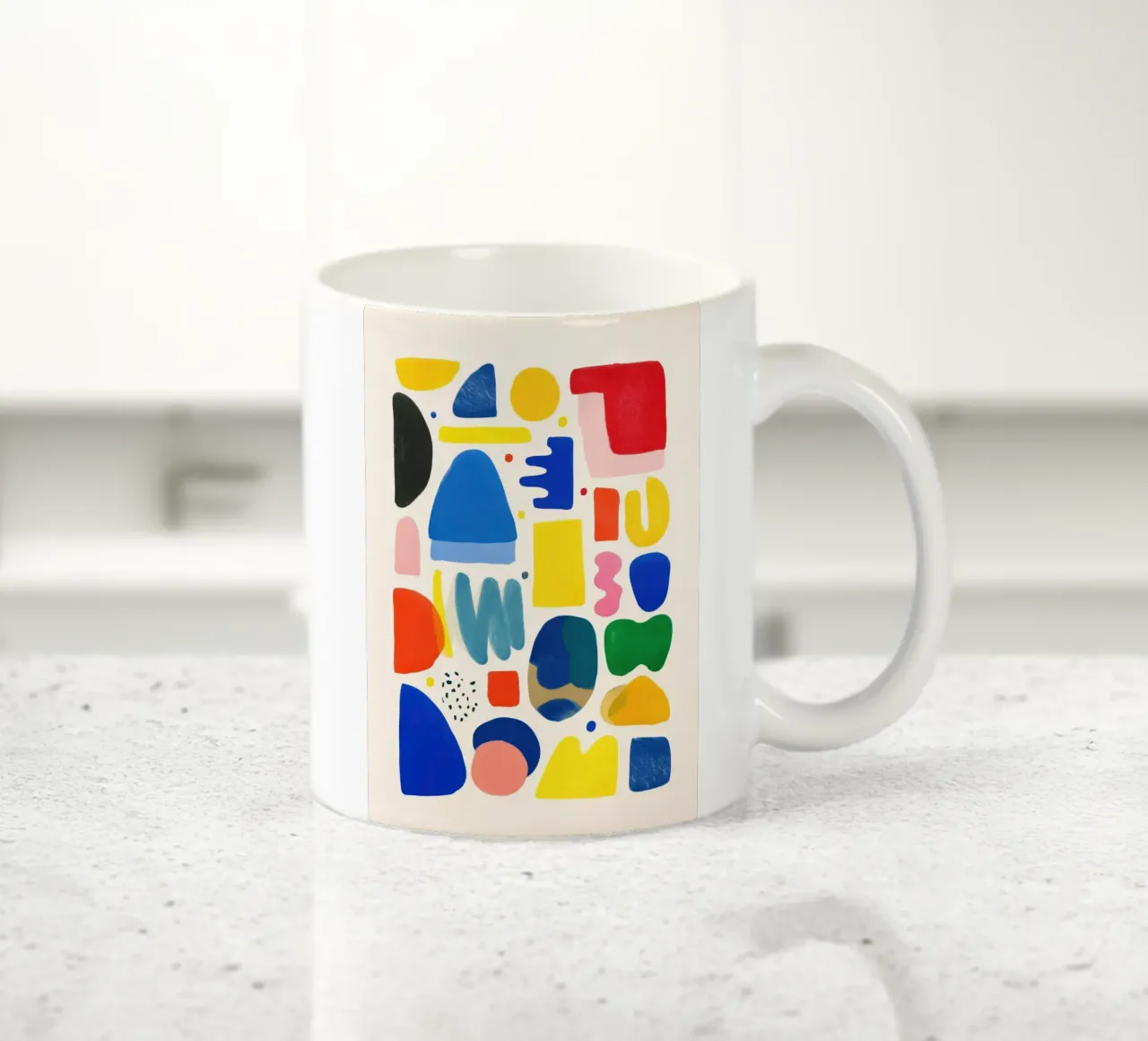 Color Blocks Fun tazza in ceramica da Kiara