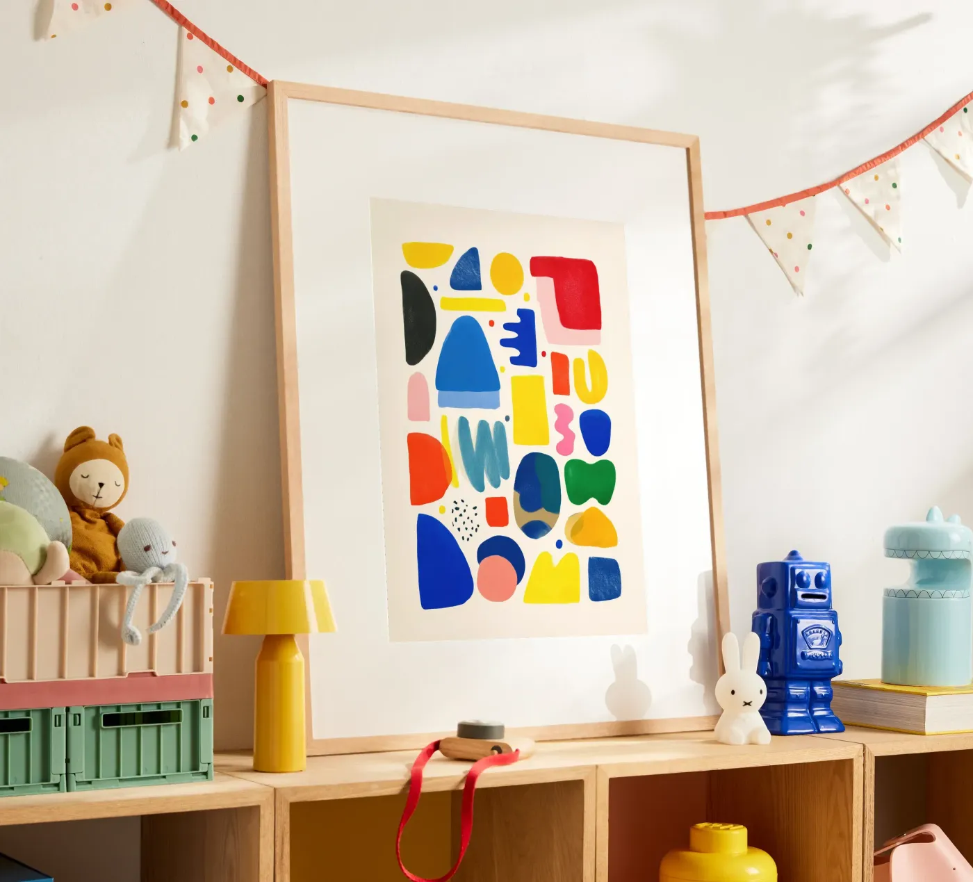 Color Blocks Fun poster da Kiara