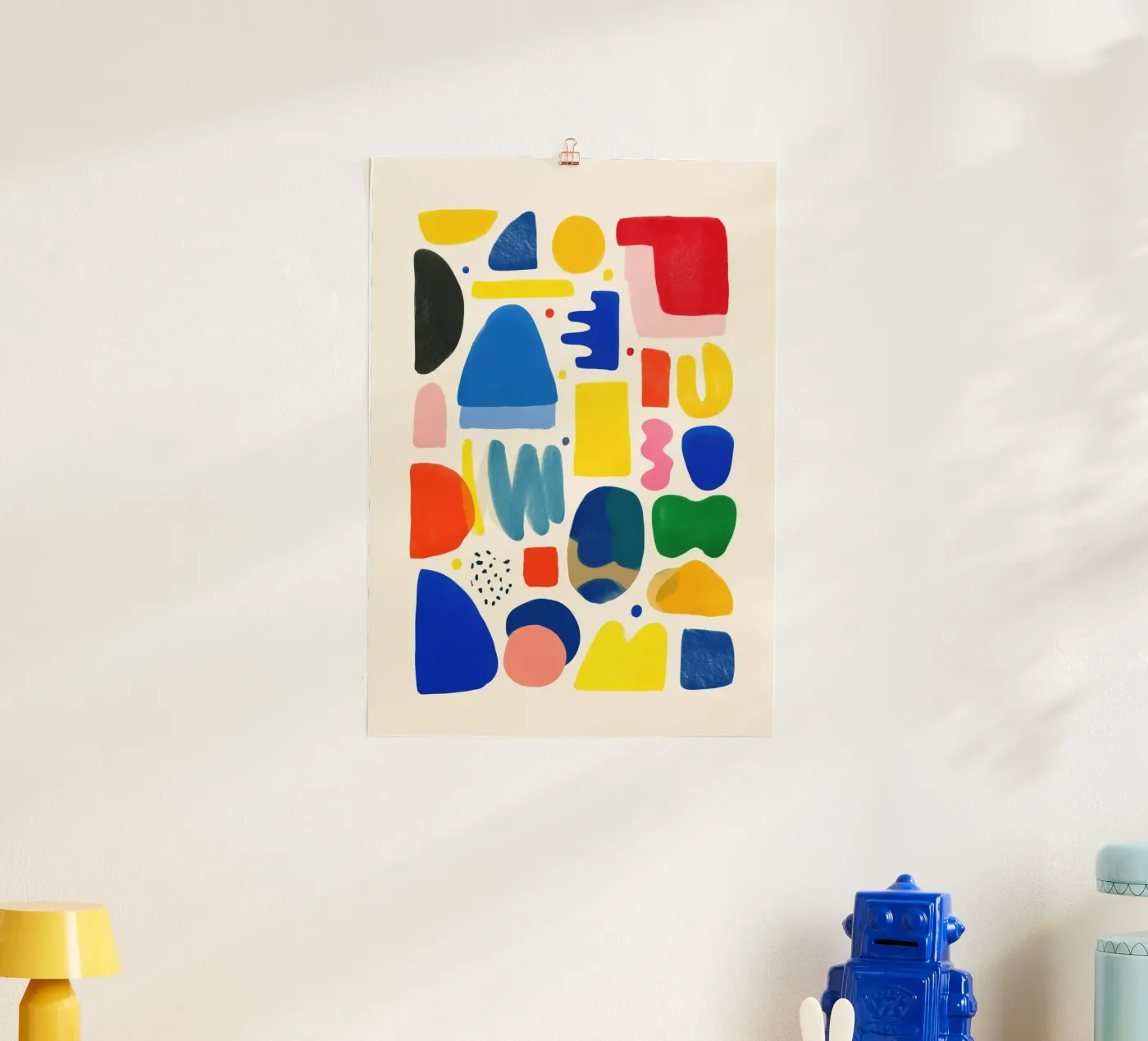 Color Blocks Fun poster da Kiara