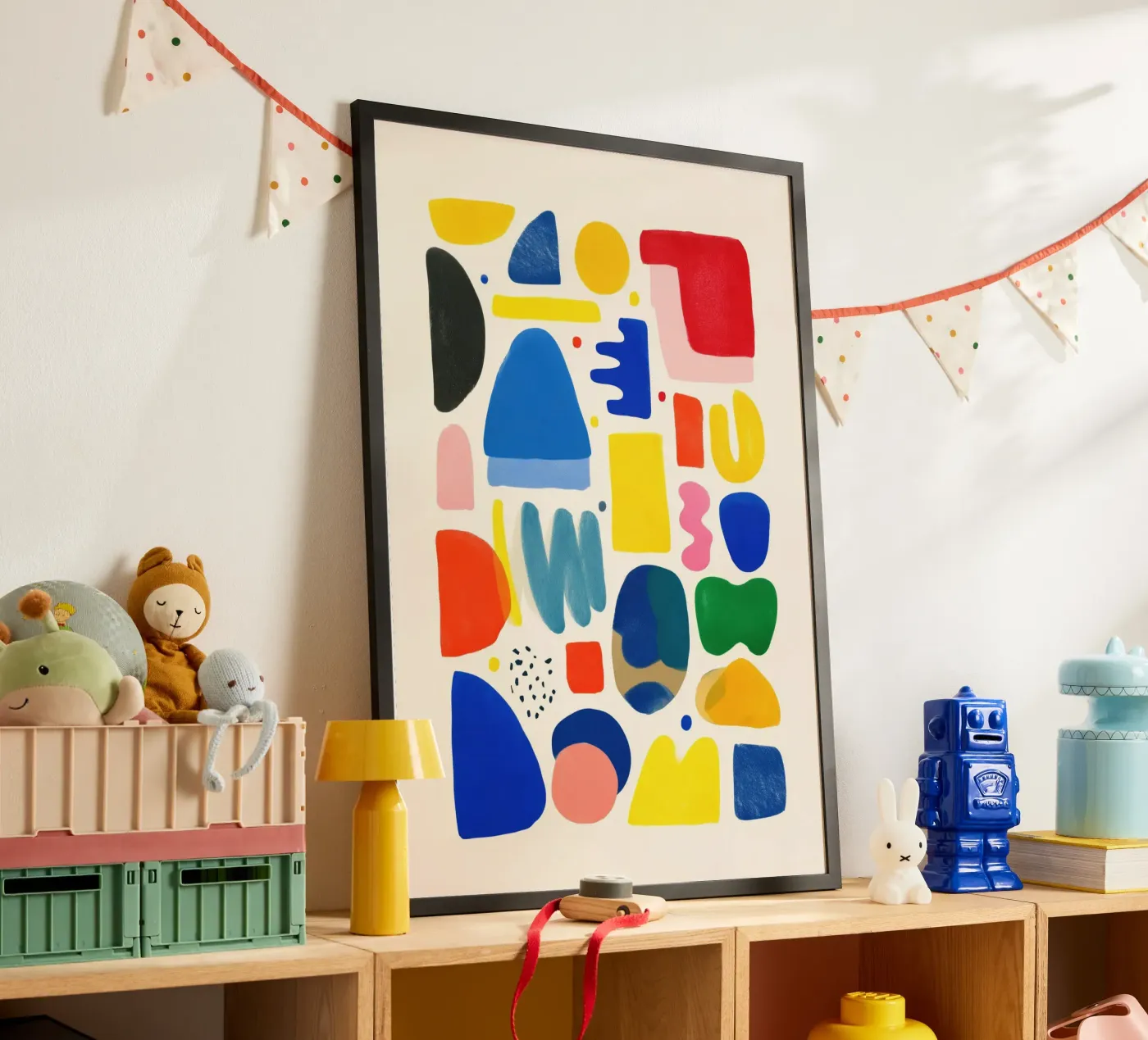 Color Blocks Fun poster da Kiara