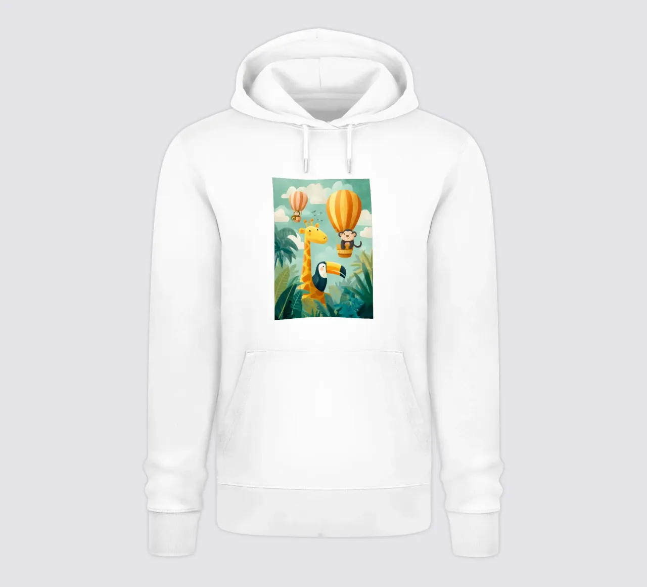 Up, Up, and Away! felpa con cappuccio da Kiara