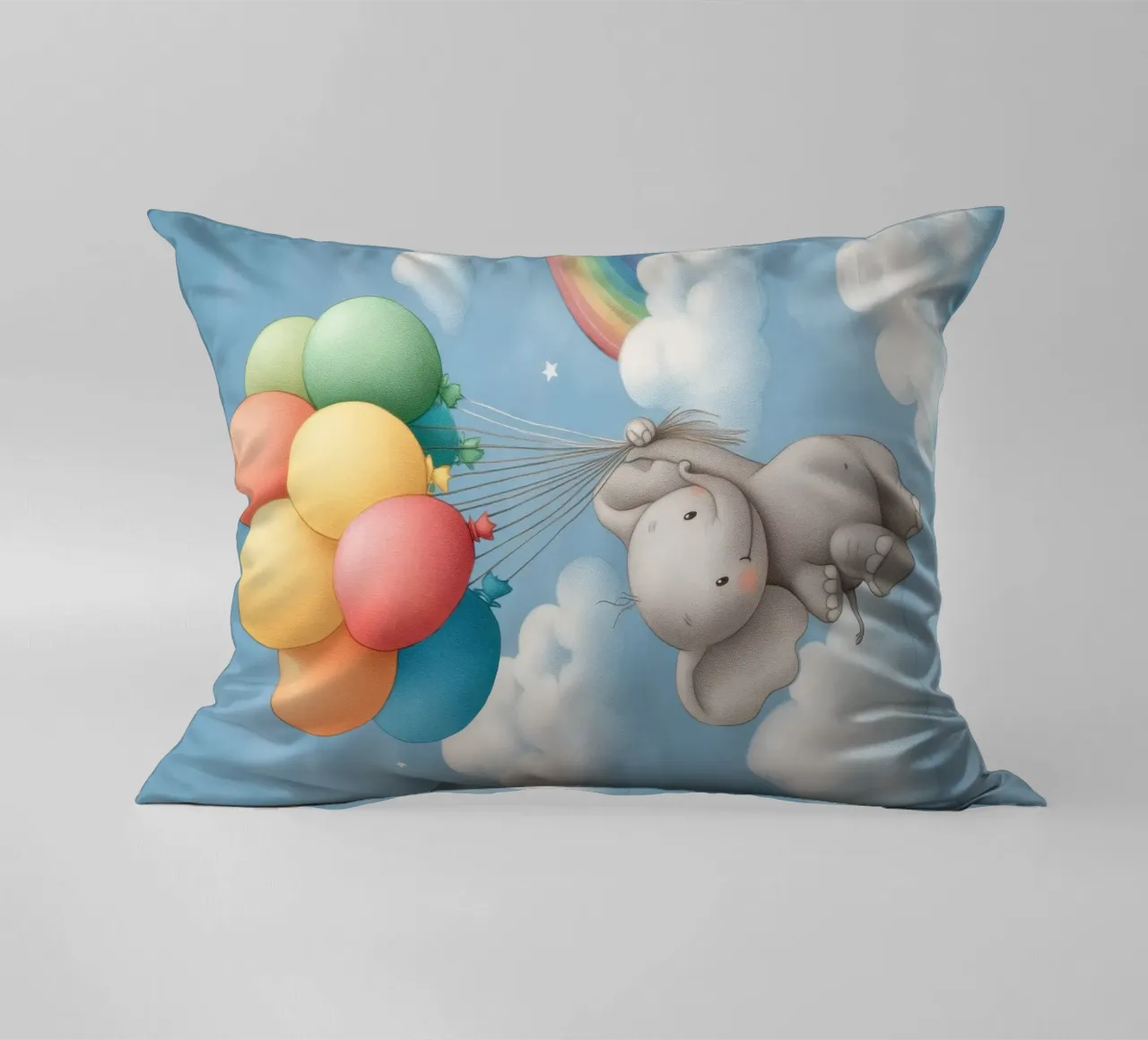 Up, Up, Elephant! cuscino da Kiara
