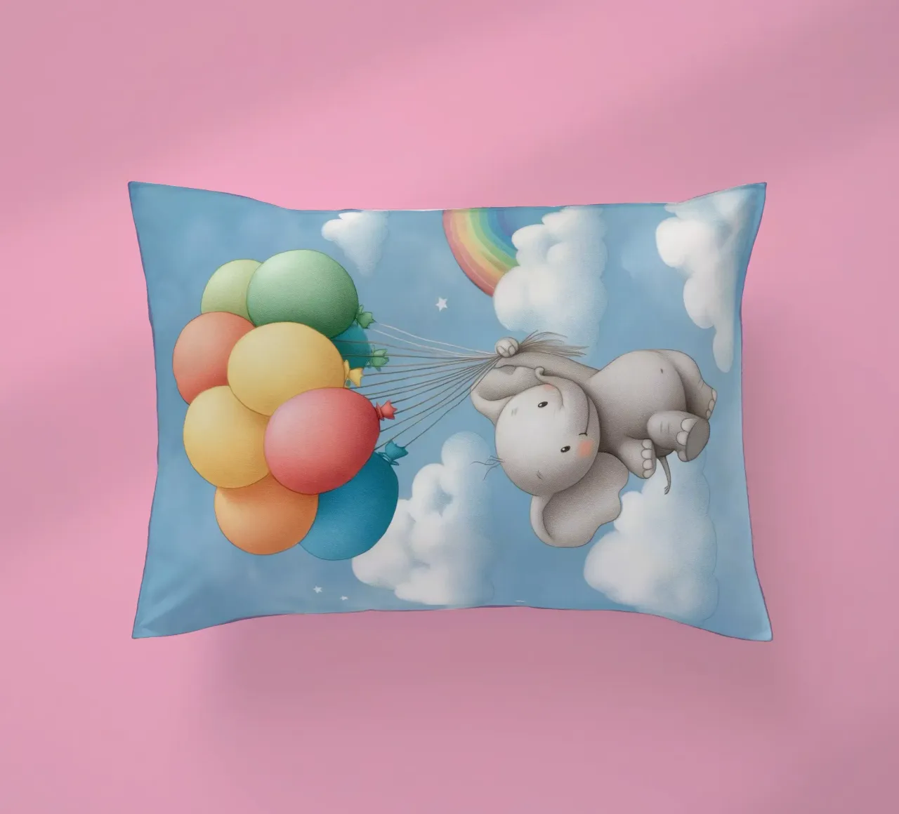 Up, Up, Elephant! cuscino da Kiara