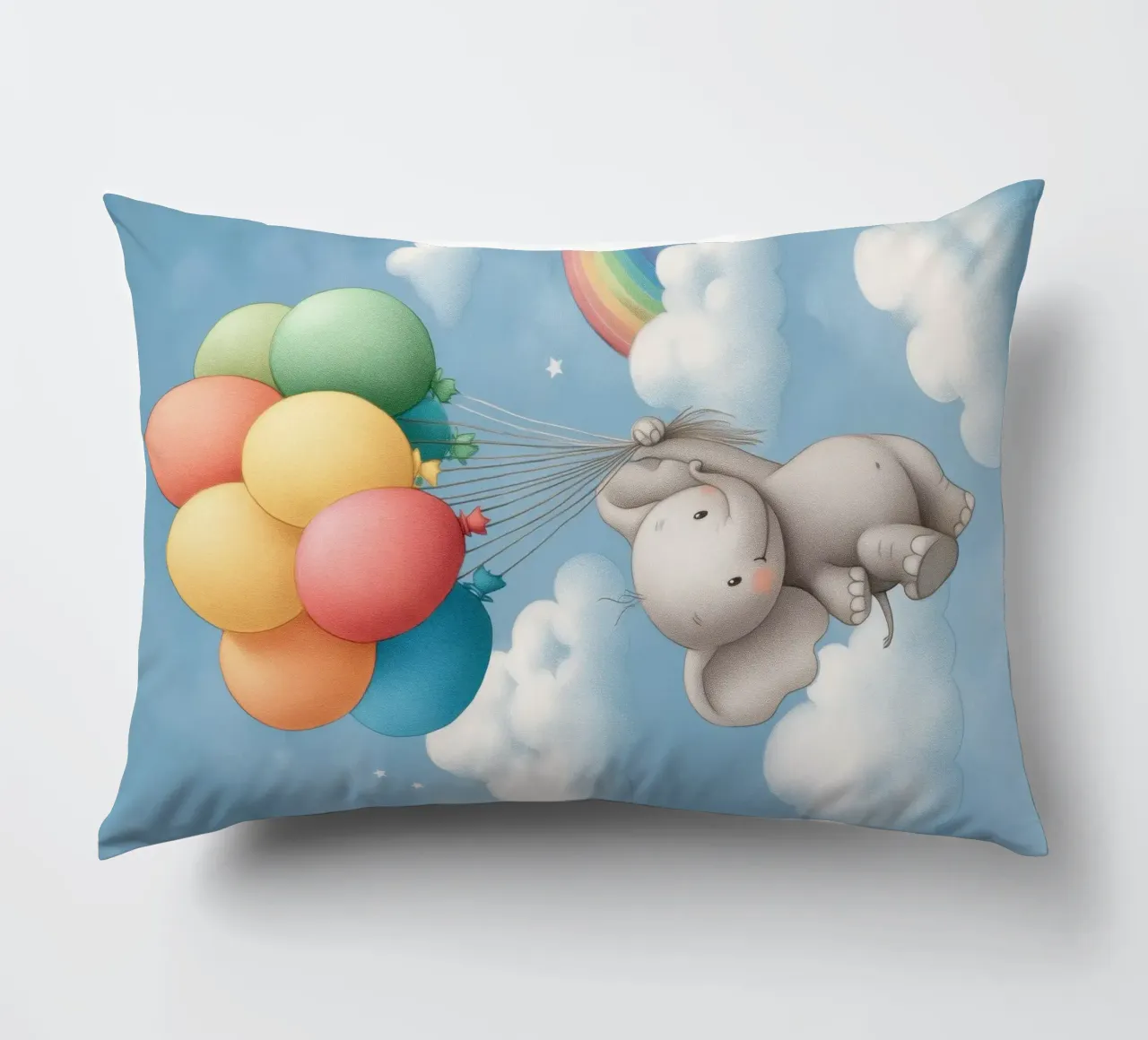 Up, Up, Elephant! cuscino da Kiara