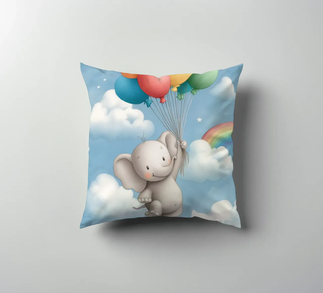 Up, Up, Elephant! cuscino da Kiara