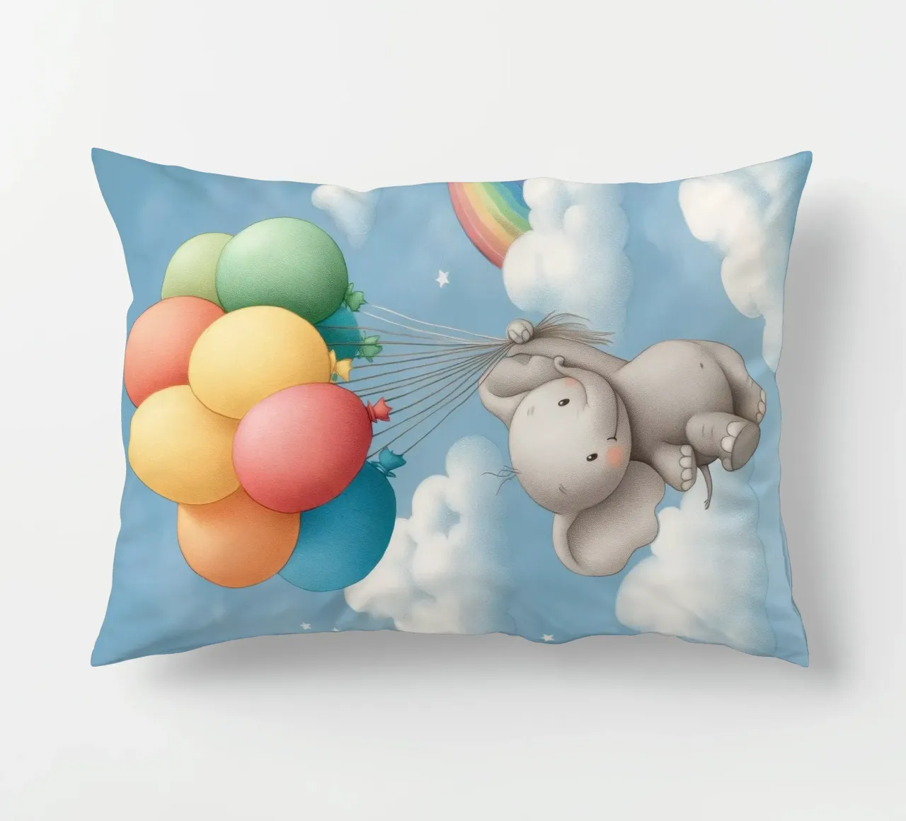 Up, Up, Elephant! cuscino da Kiara