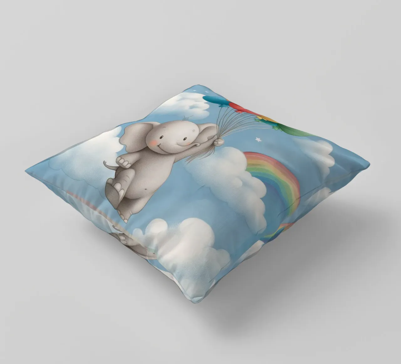 Up, Up, Elephant! cuscino da Kiara