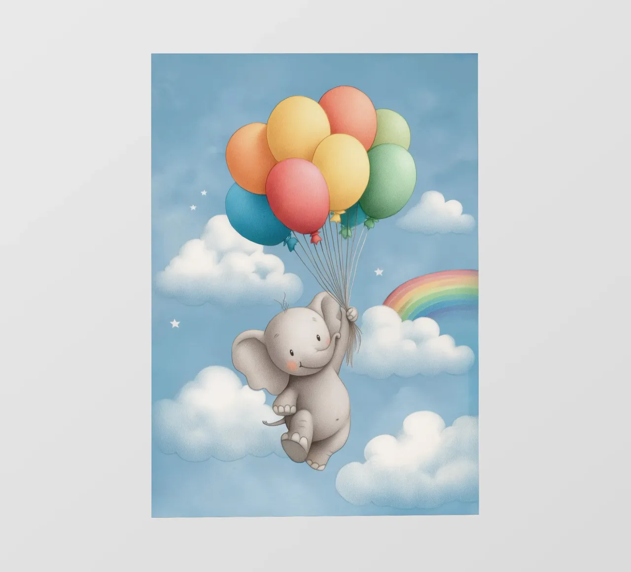 Up, Up, Elephant! telo in pvc da Kiara