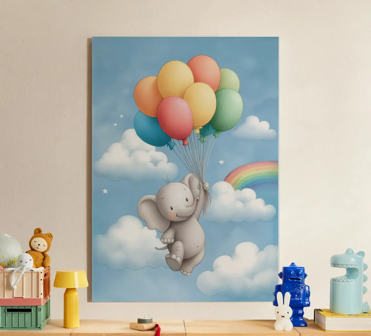 Up, Up, Elephant! plexiglass da Kiara