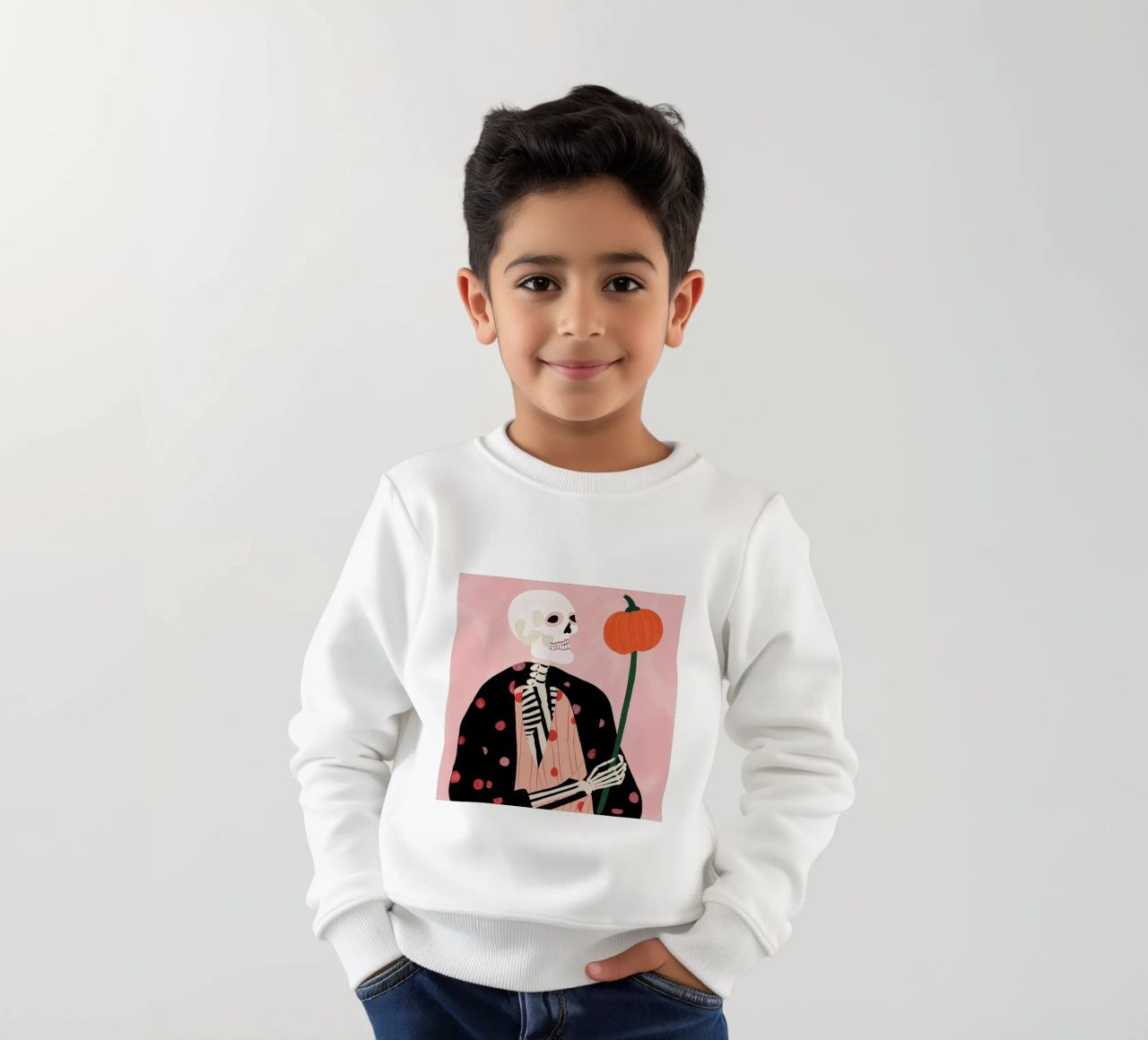 Guardián de las calabazas sudadera para niño de ArtsySesta