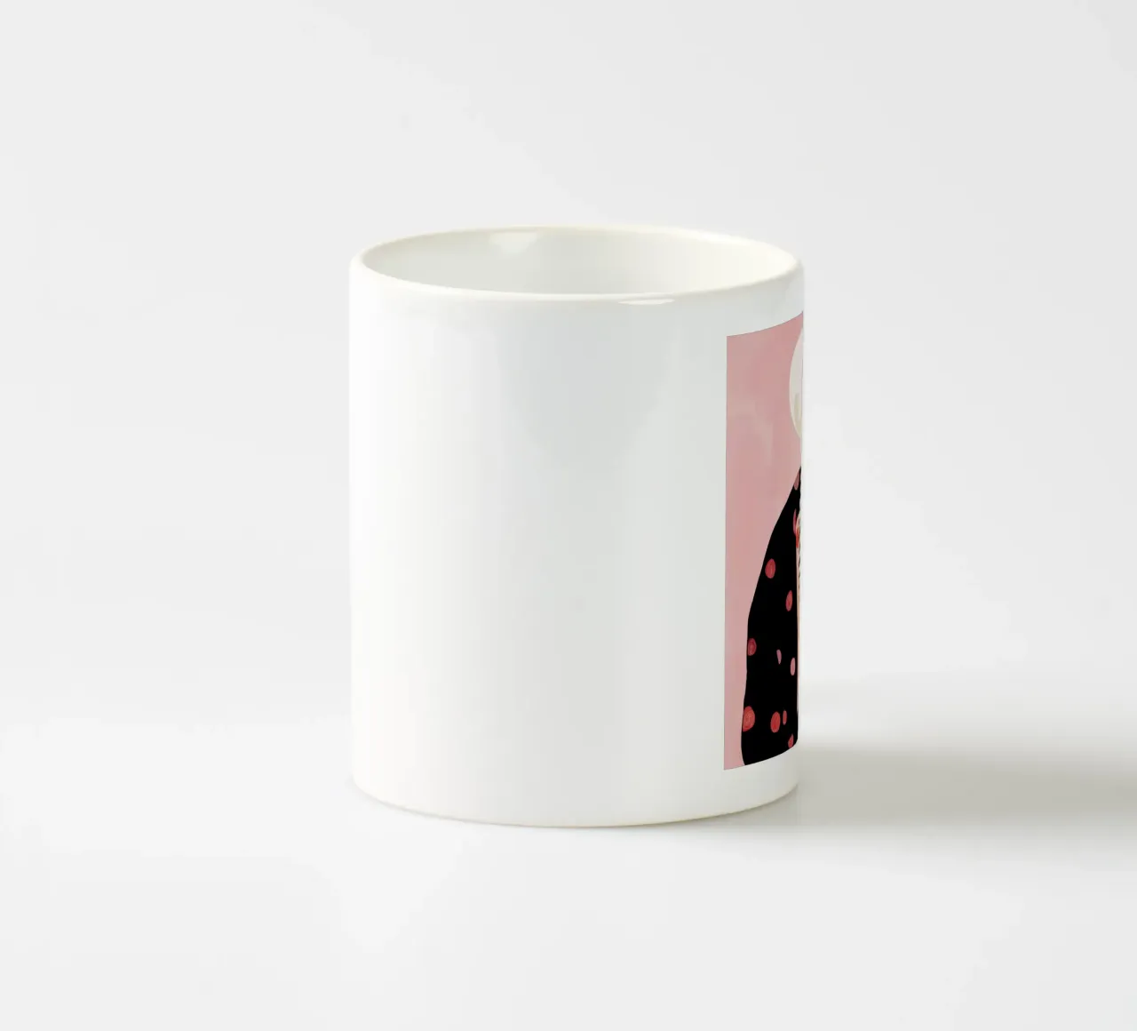 Pumpkin Keeper ceramic mug by ArtsySesta