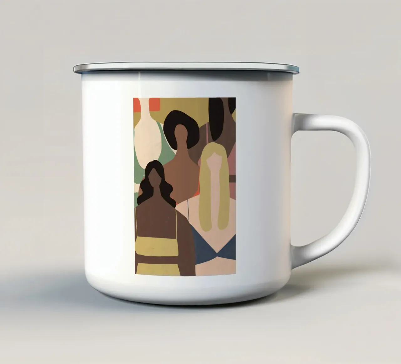 persone donne tazza in smalto da Craig Harris