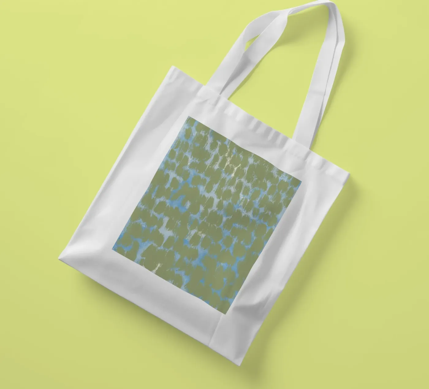 Tiny brushstrokes pattern 03 tote bag by Little Dean