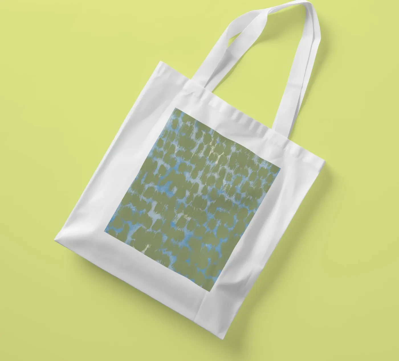 Tiny brushstrokes pattern 03 tote bag by Little Dean