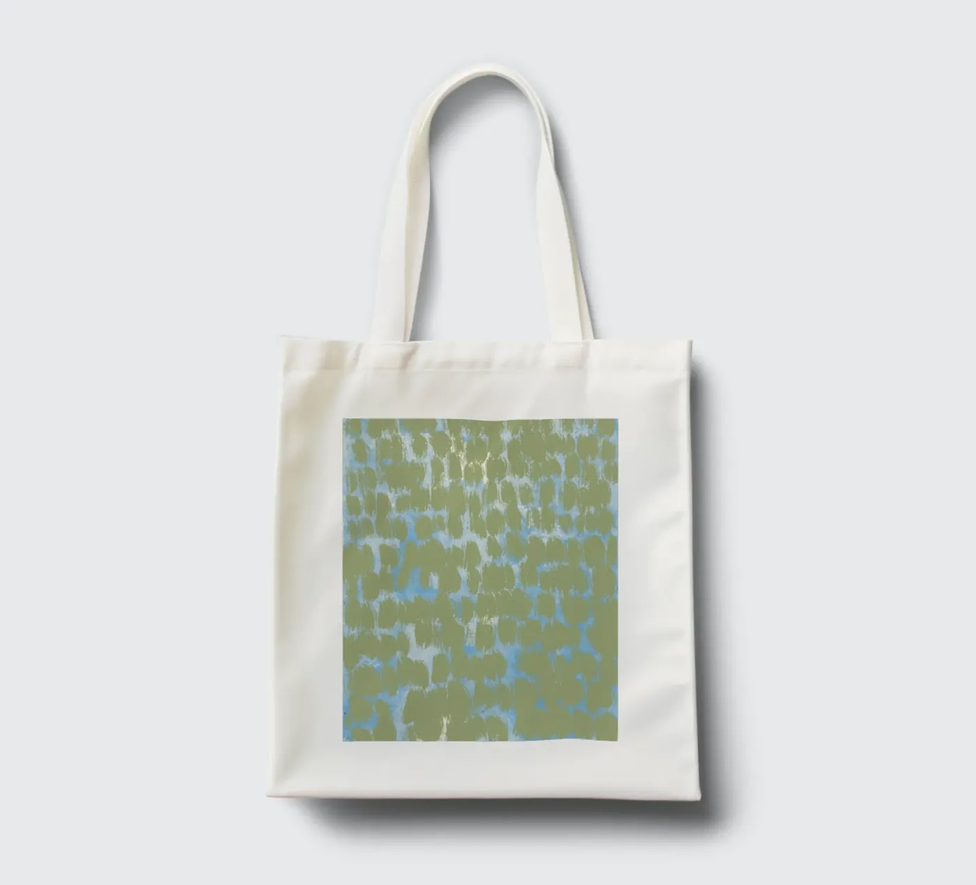 Tiny brushstrokes pattern 03 tote bag by Little Dean