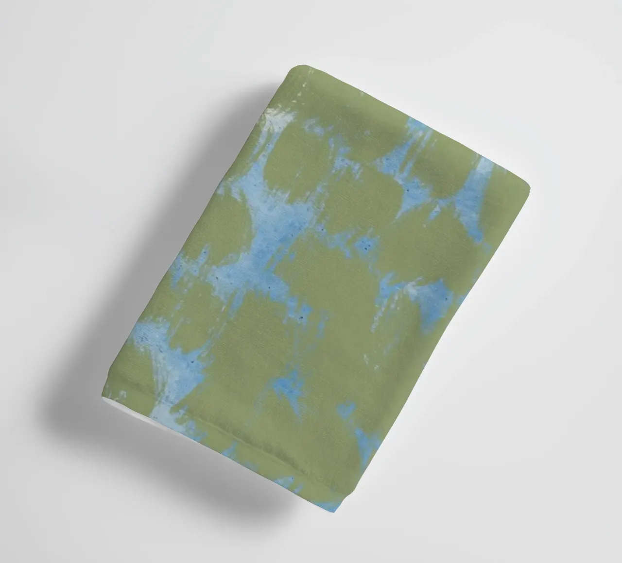 Tiny brushstrokes pattern 03 towel by Little Dean