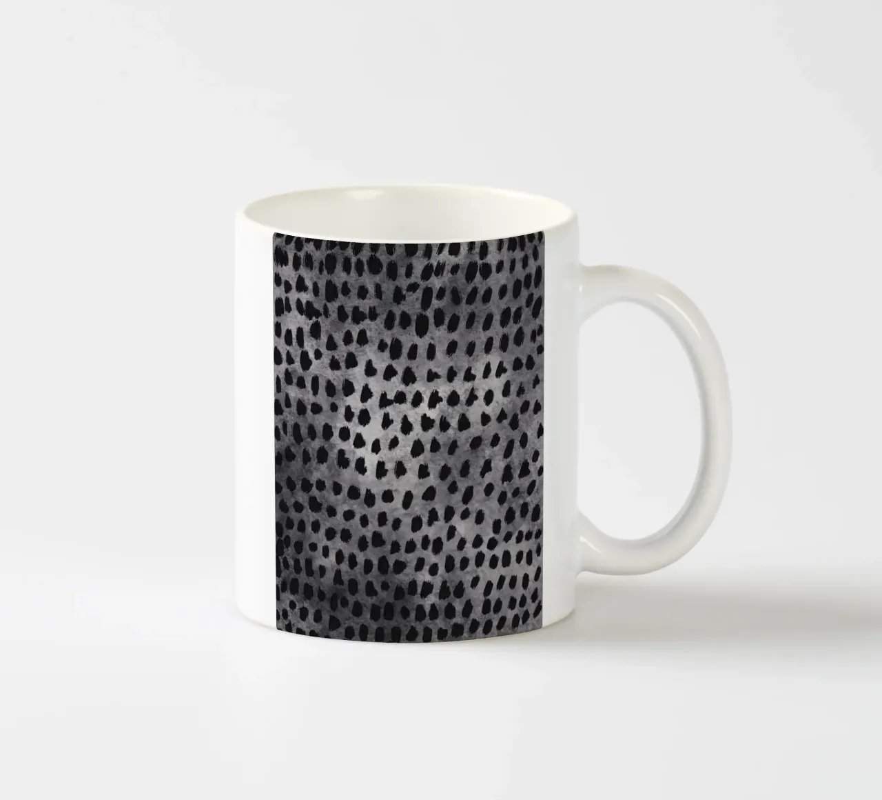 Disegno a piccole pennellate 04 tazza in ceramica da Little Dean
