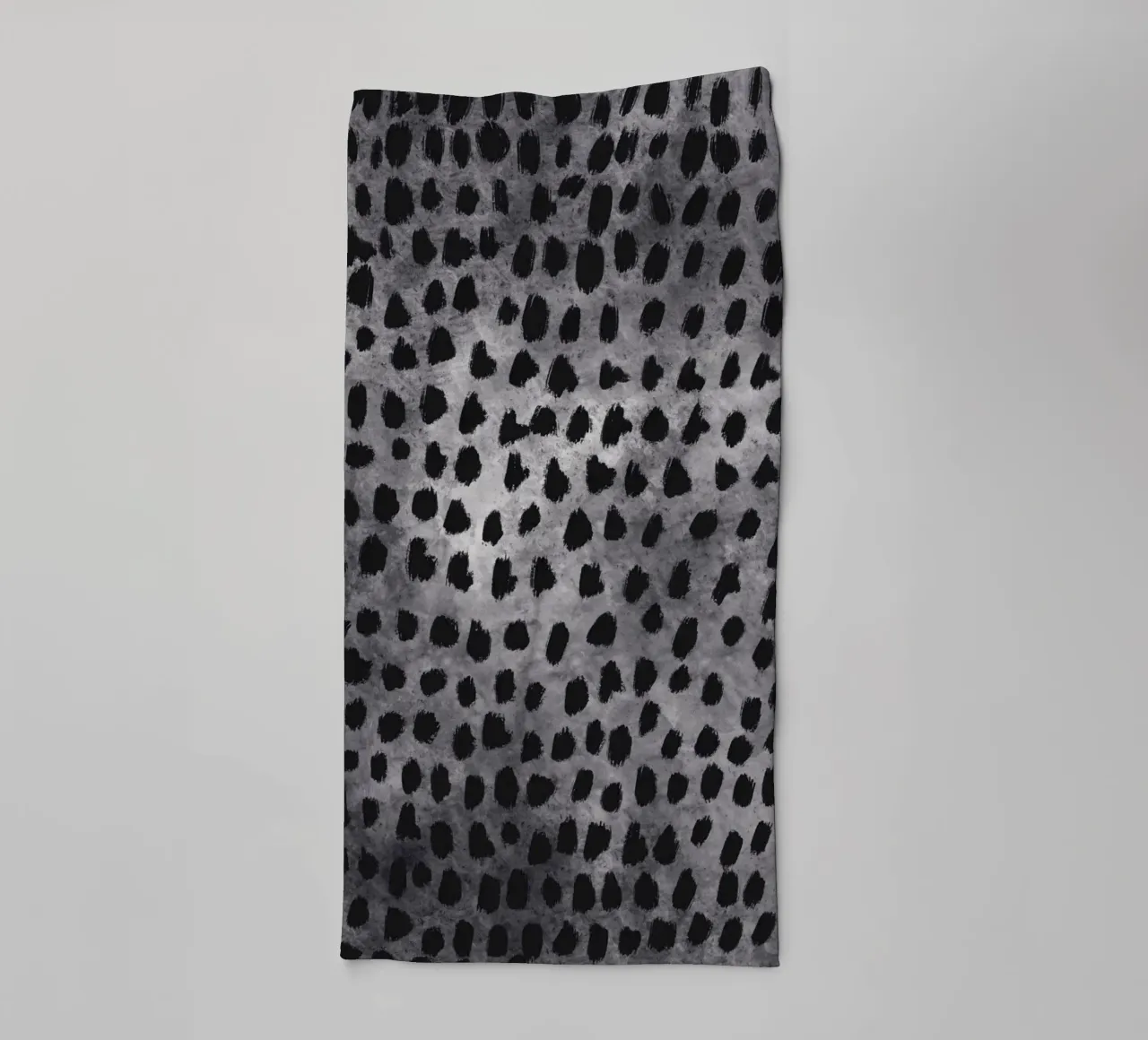 Kleine penseelstreken patroon 04 badhanddoek van Little Dean