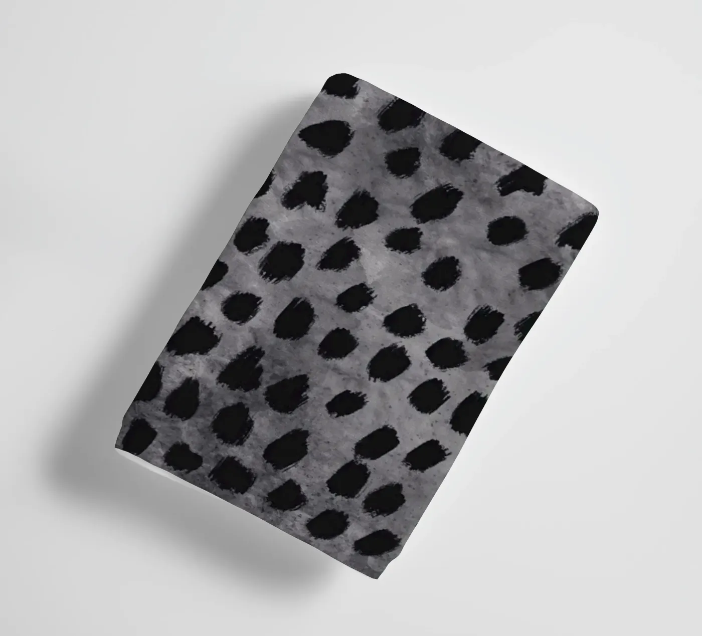 Tiny brushstrokes pattern 04 towel by Little Dean