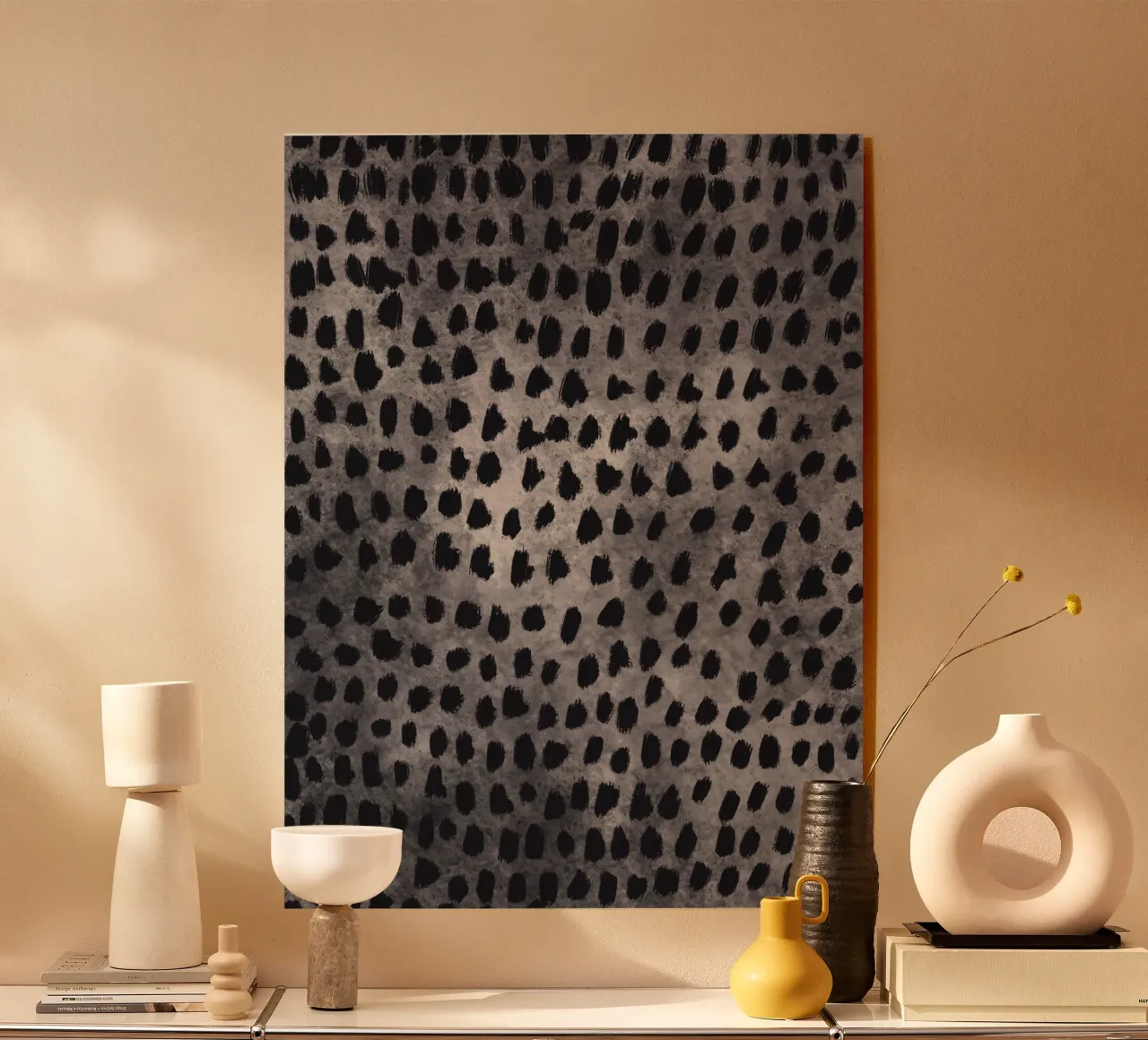 Tiny brushstrokes pattern 04 plexiglass da Little Dean