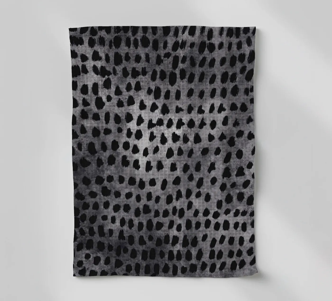 Tiny brushstrokes pattern 04 Geschirrtuch von Little Dean