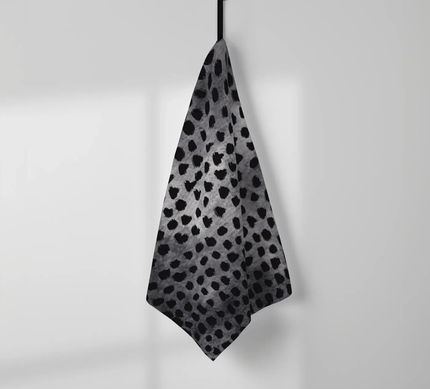 Tiny brushstrokes pattern 04 Geschirrtuch von Little Dean