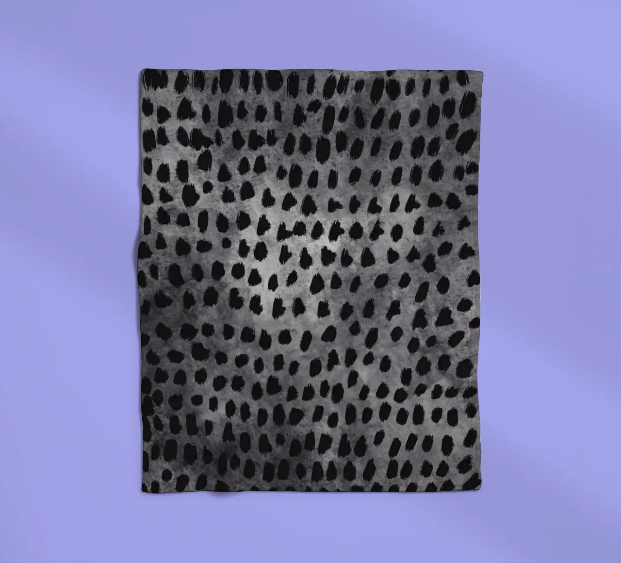 Tiny brushstrokes pattern 04 fleece blanket by Little Dean