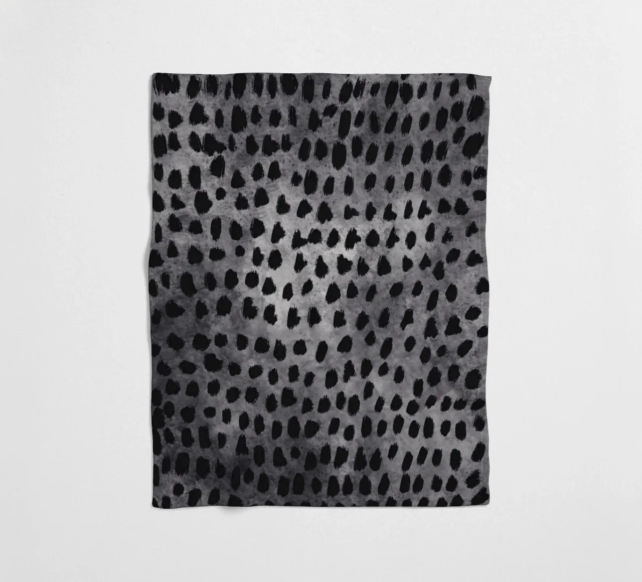 Tiny brushstrokes pattern 04 fleece blanket by Little Dean