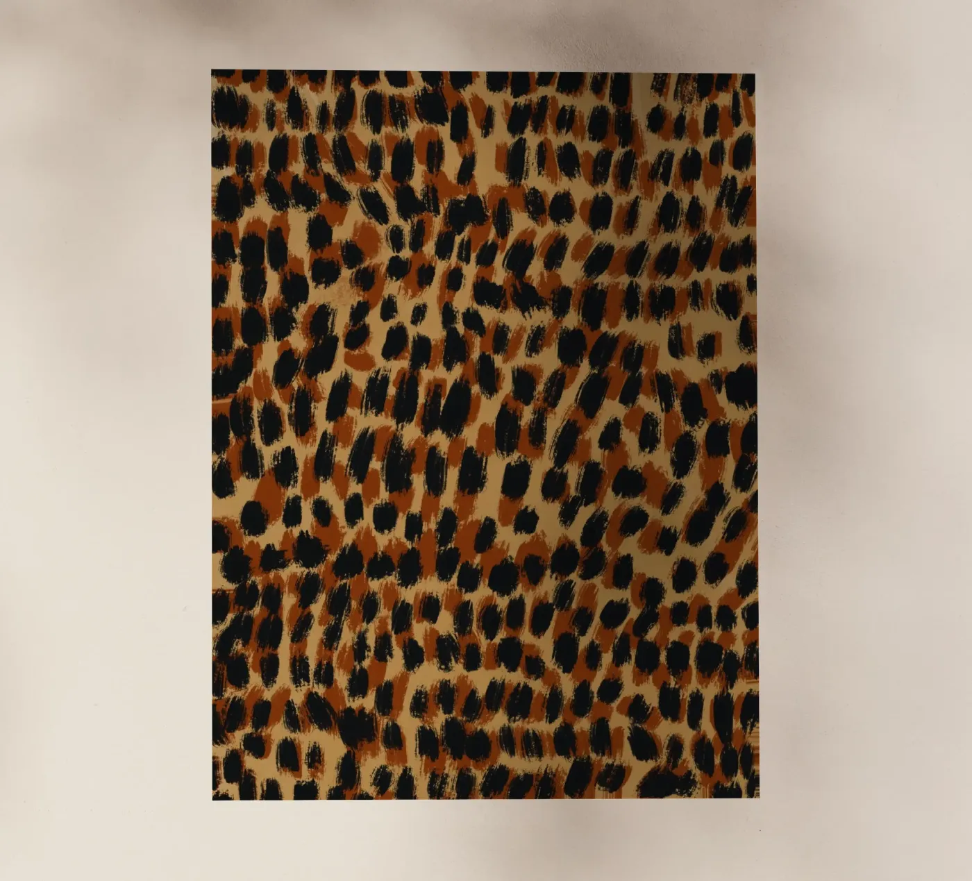 Tiny brushstrokes pattern 05 backlit folie van Little Dean