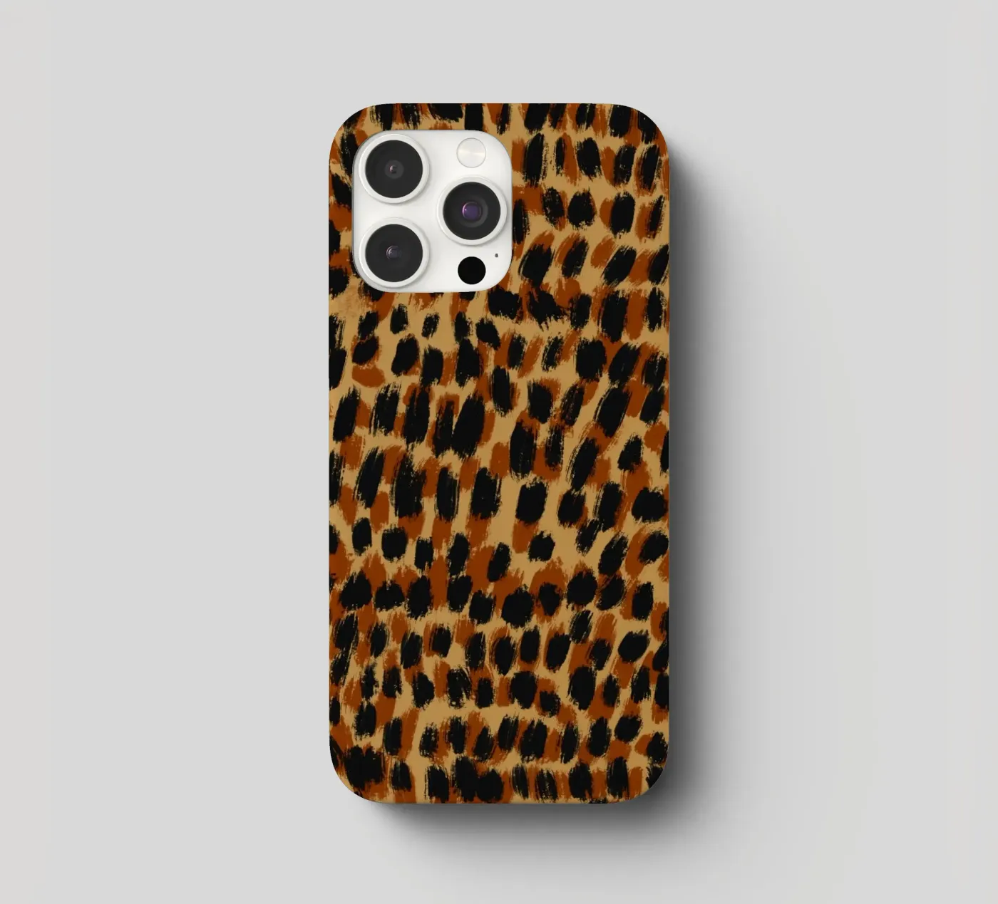 Tiny brushstrokes pattern 05 iphone case by Little Dean