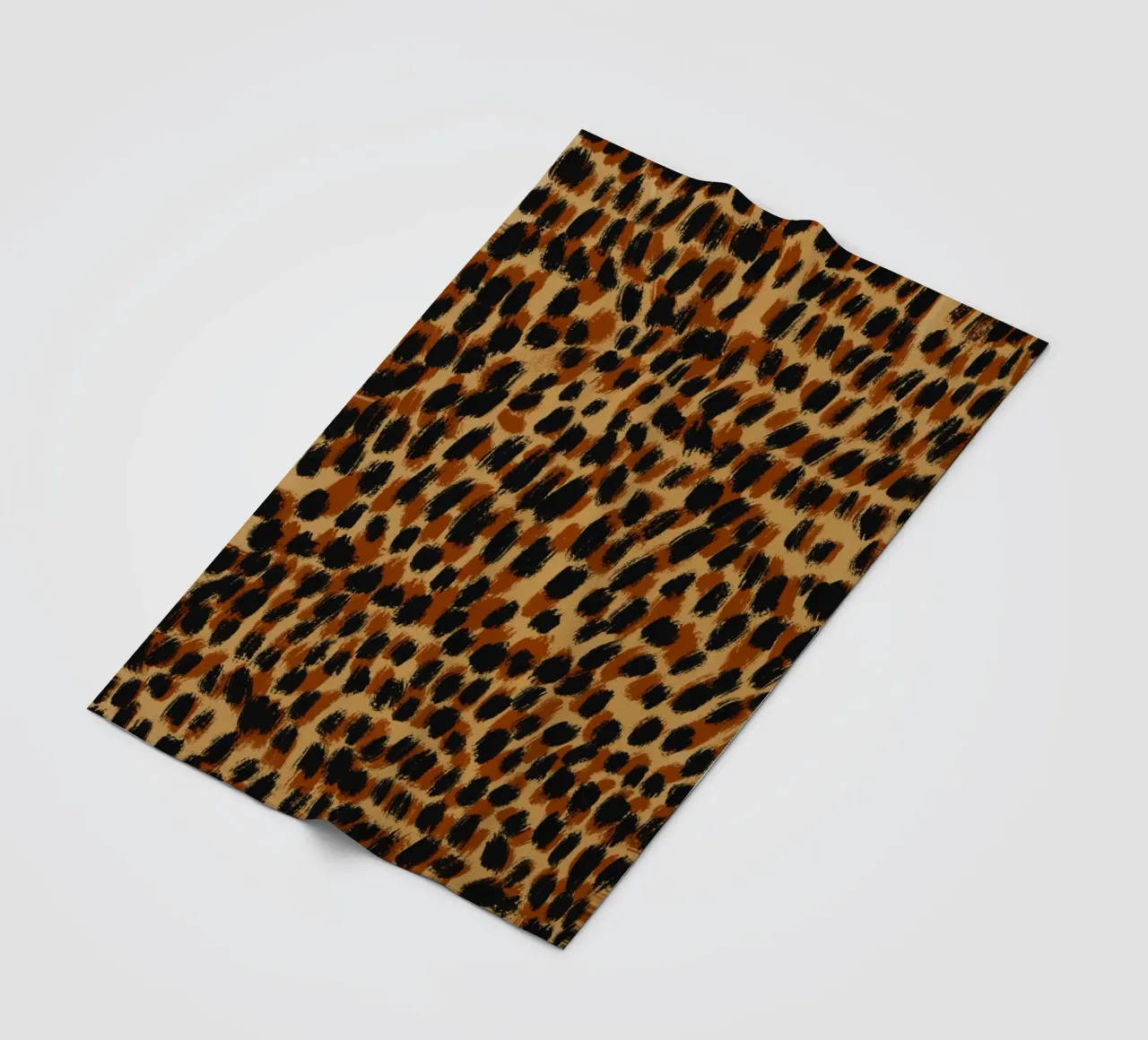 Tiny brushstrokes pattern 05 fleece blanket by Little Dean
