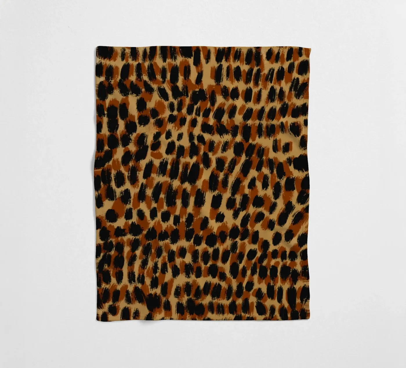 Tiny brushstrokes pattern 05 Fleecedecke von Little Dean