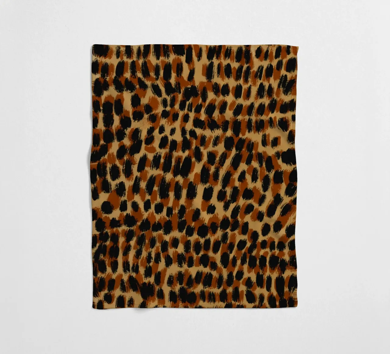 Tiny brushstrokes pattern 05 fleece blanket by Little Dean